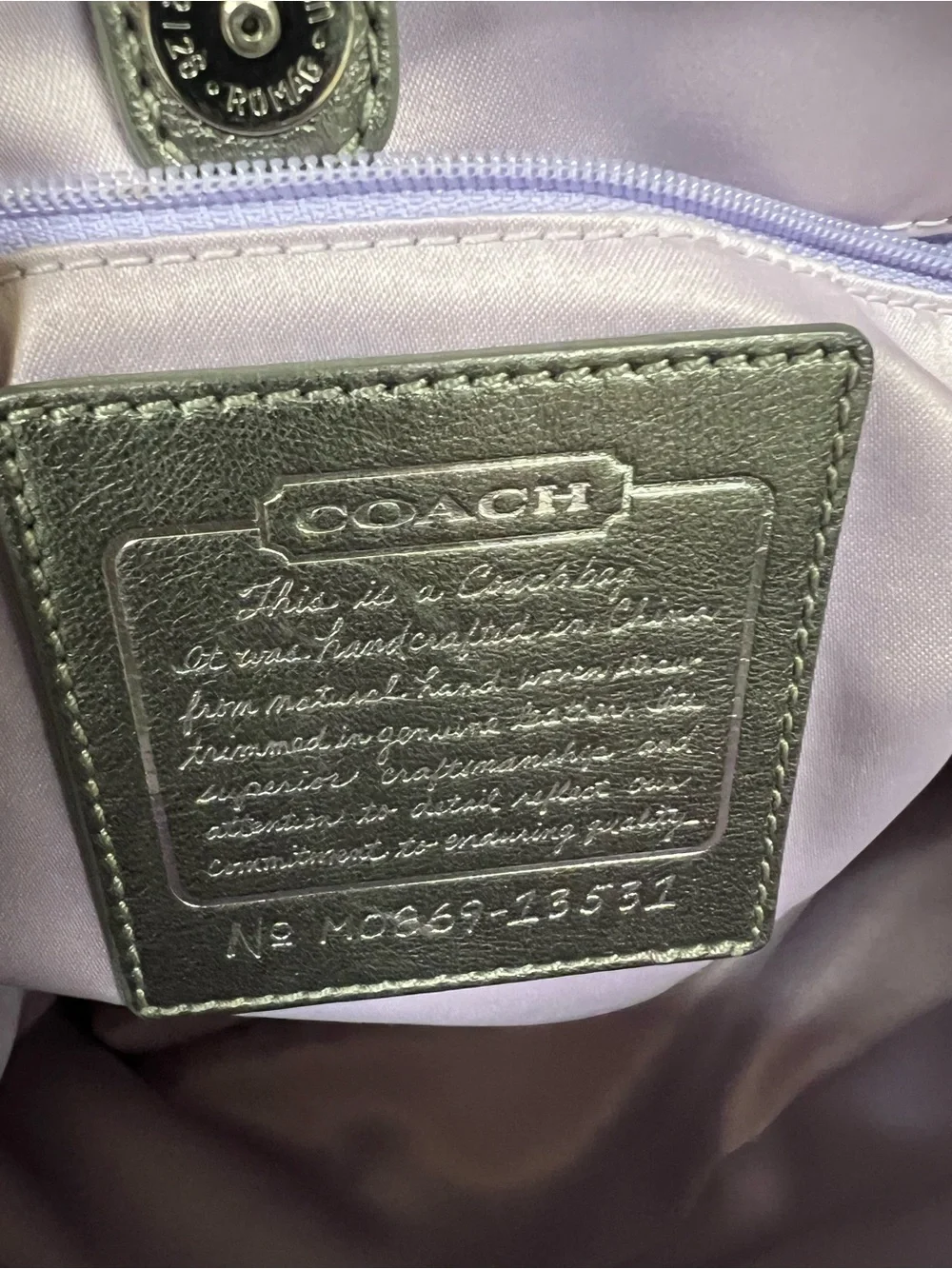 Coach Y2K Hamptons Anniversary Shoulder bag